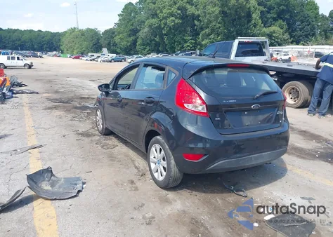 2013 Ford Fiesta Se from USA, damaged, VIN 3FADP4EJ4DM174443